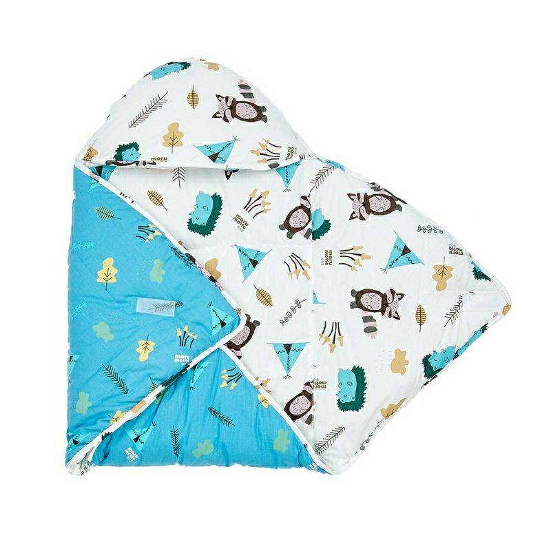 Morumotto Baby Blanket Little Raccoon Series / Selimut Bayi MMB3001