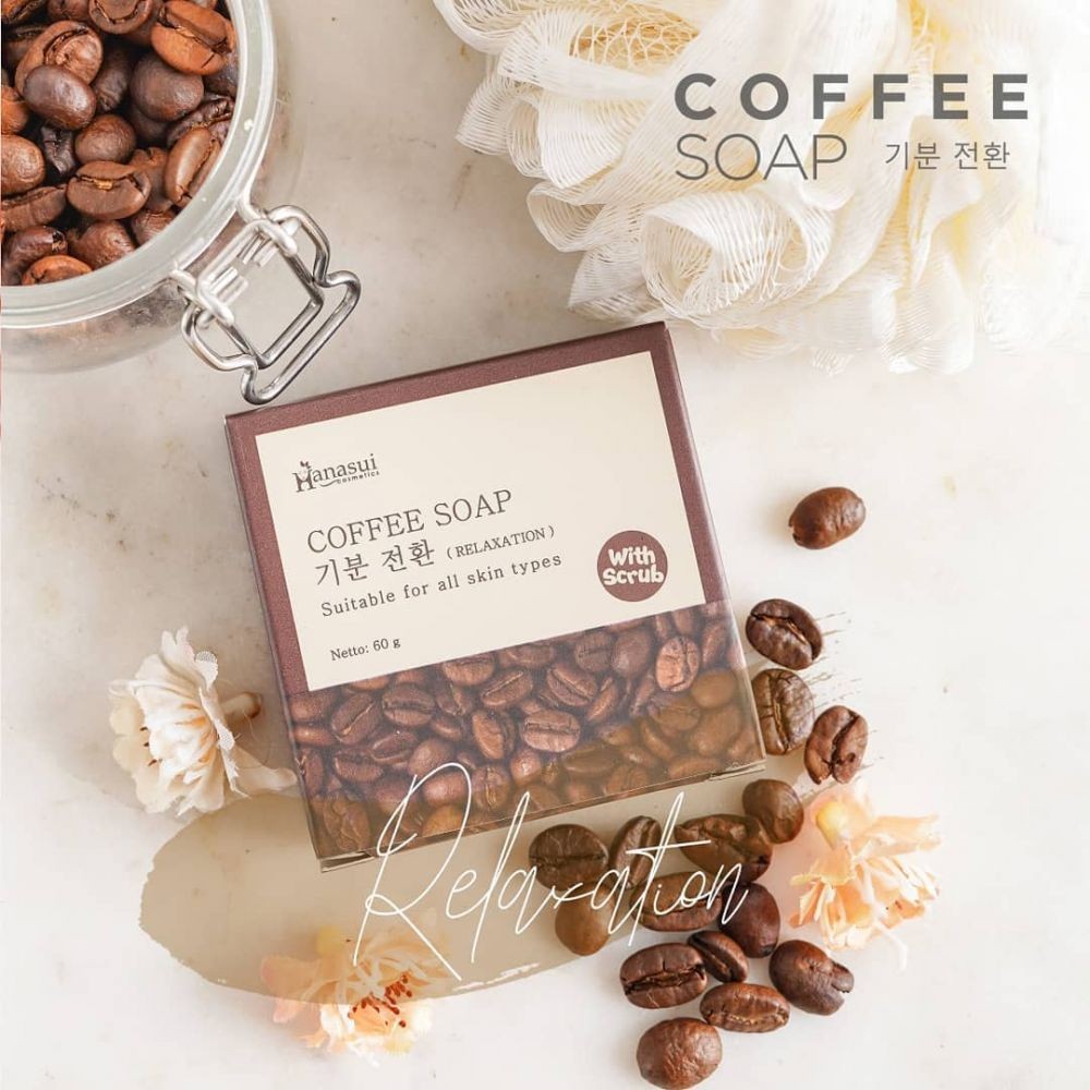 Sabun Kopi Hanasui / Coffee Soap Hanasui