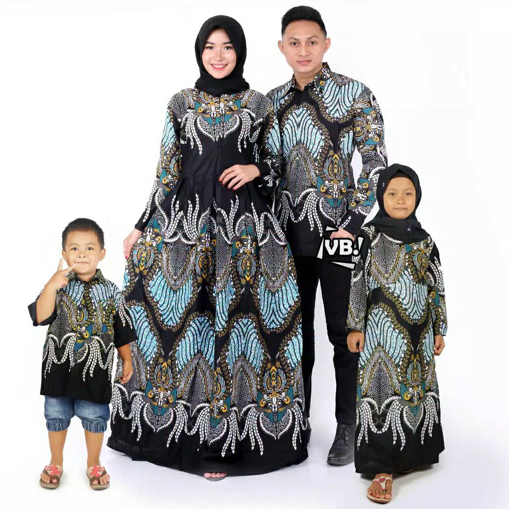 Gamis Batik Modern Couple Gamis Batik Motif Couple Terbaru Batikputramas1