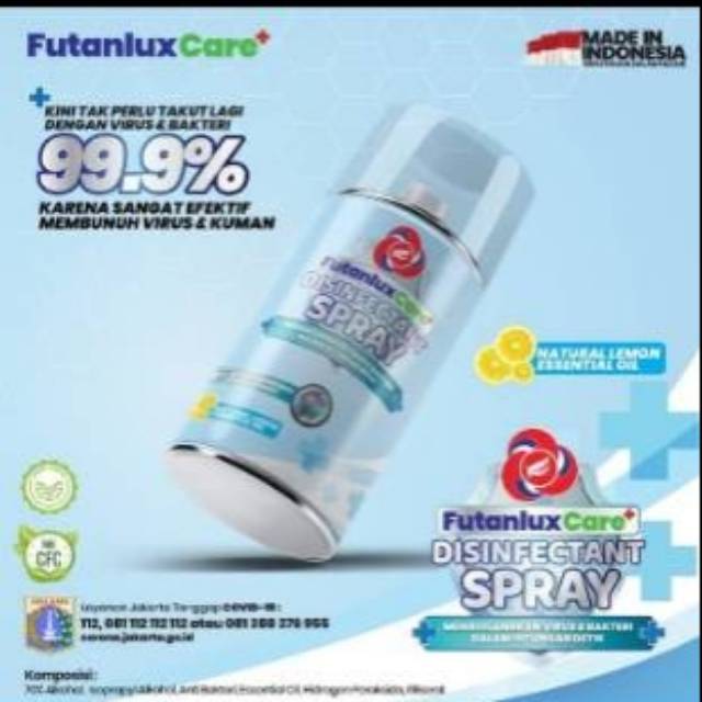 DESINFEKTAN SPRAY FUTANLUX / DISINFEKTAN DISINFECTANT SPRAY FUTANLUX