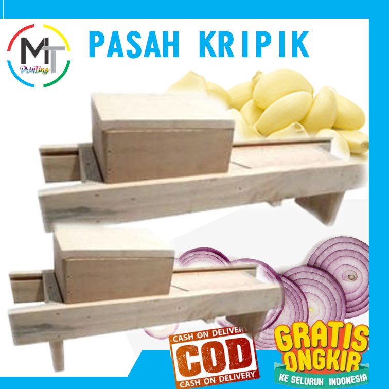 Pasah Bawang, Alat Pemotong Bawang, alat potong Keripik irisan bawang Dari Kayu Best Quality