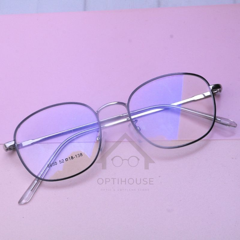 Frame Kacamata vintage besi Enzho 6650