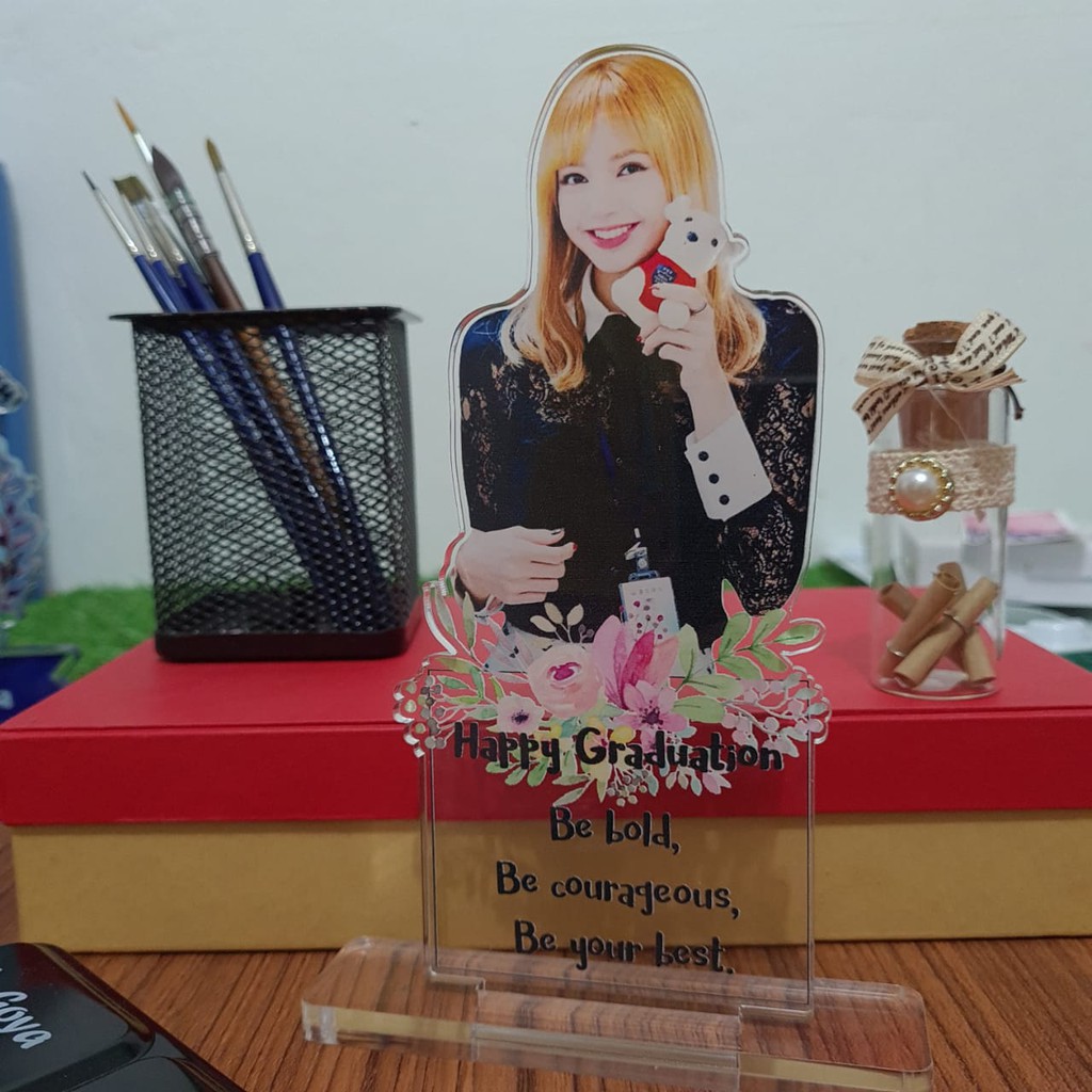 Lisa Blackpink Standee Happy Graduation Ready Stock