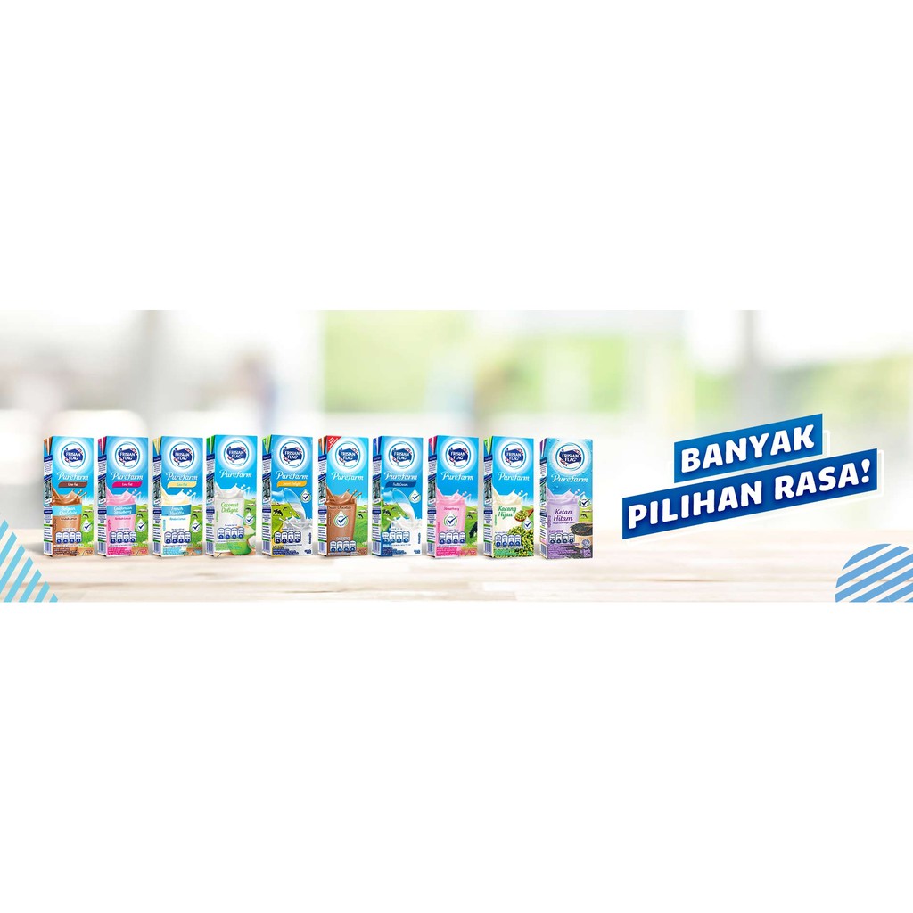 Frisian Flag Purefarm All Varian Susu UHT 225 ml