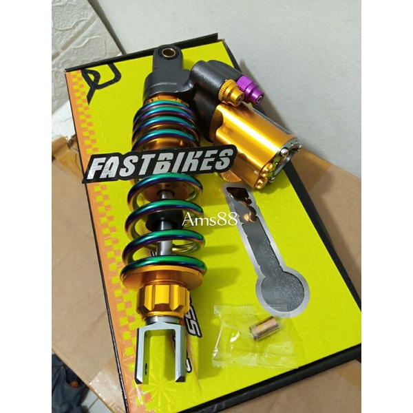 ShockBreaker Shock Belakang FastBikes New uk 310mm Shock Matic Tabung Series New Vario 110 -Beat - Scoppy - Fino - Xeon - Mio Dll