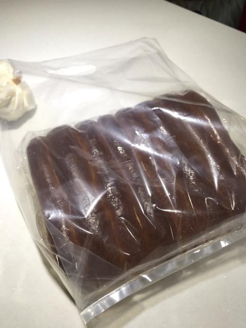 Tas Kantong Plastik Pe Plong Bening 20x35 Cm Ada Lipatan Samping