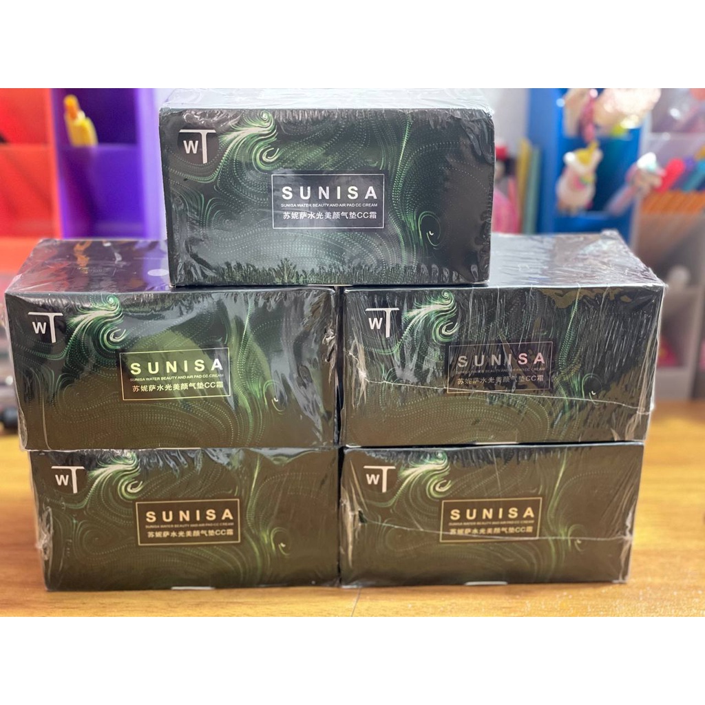 [MS] mushroom  air cushion bb foundation waterproof original 100% SUNISA