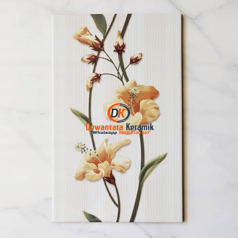 Keramik Dinding 25x40 Uno Valentino BG Pare Kediri