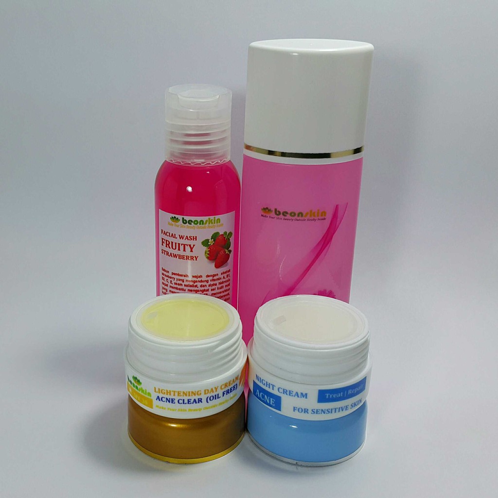 BEONSKIN PAKET ACNE SENSITIF