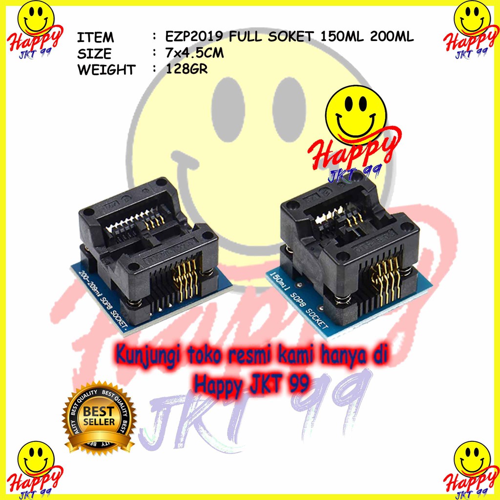 [ HAPPY JKT 99 ] ALAT FLASH BIOS EZP2019 EZP 2019 FULL SOCKET 150ML 200ML ORIGINAL