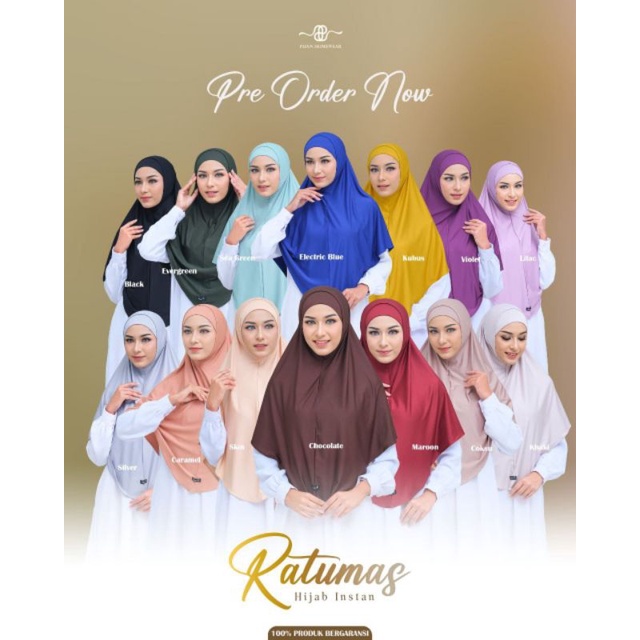 Ratumas Hijab Instan by Puan Homewear