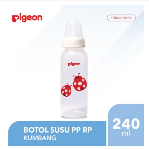 BOTOL PP 240ML KUMBANG PIGEON / BOTOL SUSU PIGEON