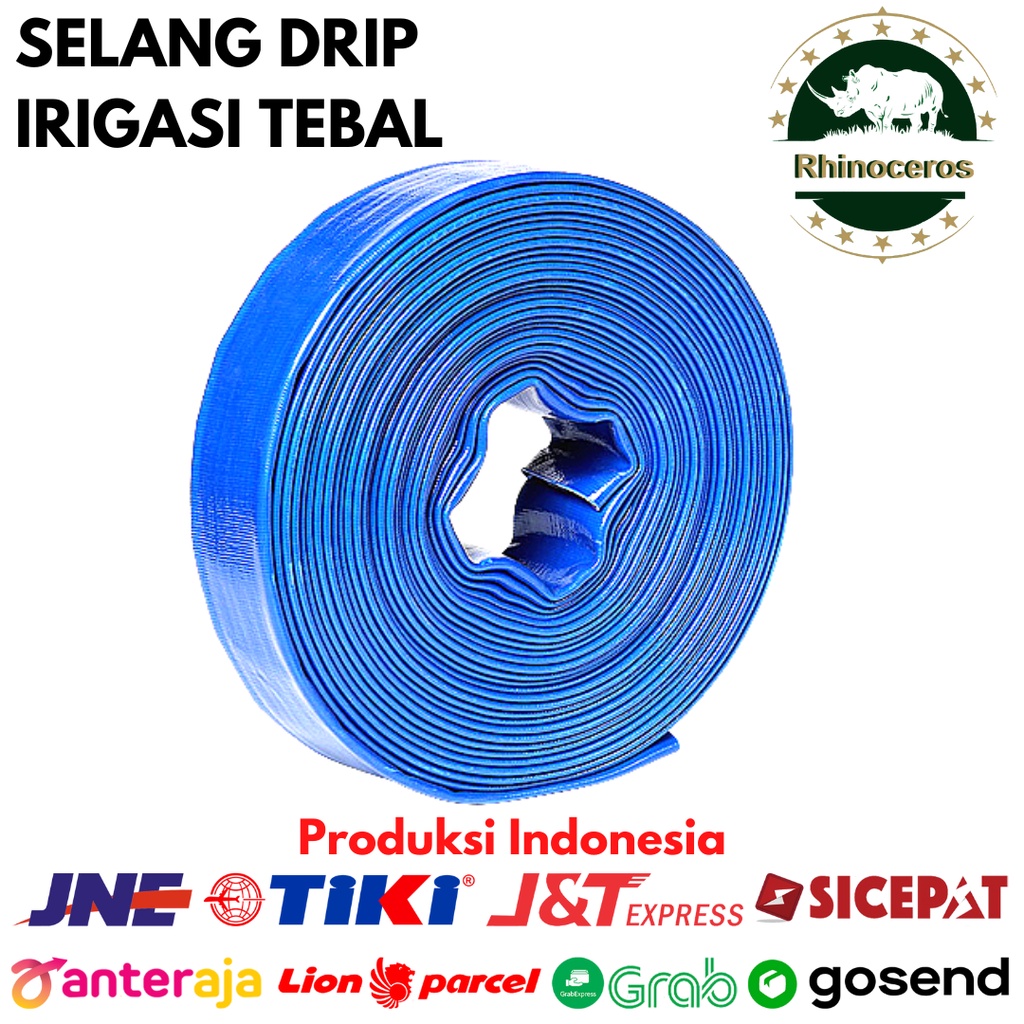 Selang Drip 50 Meter Selang Irigasi Tebal Selang Sawah Hidroponik