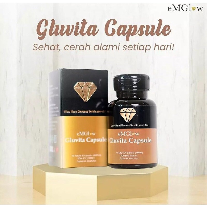 EMGLOW gluvita capsule by Dr.marlina (agen emglow kota jambi)
