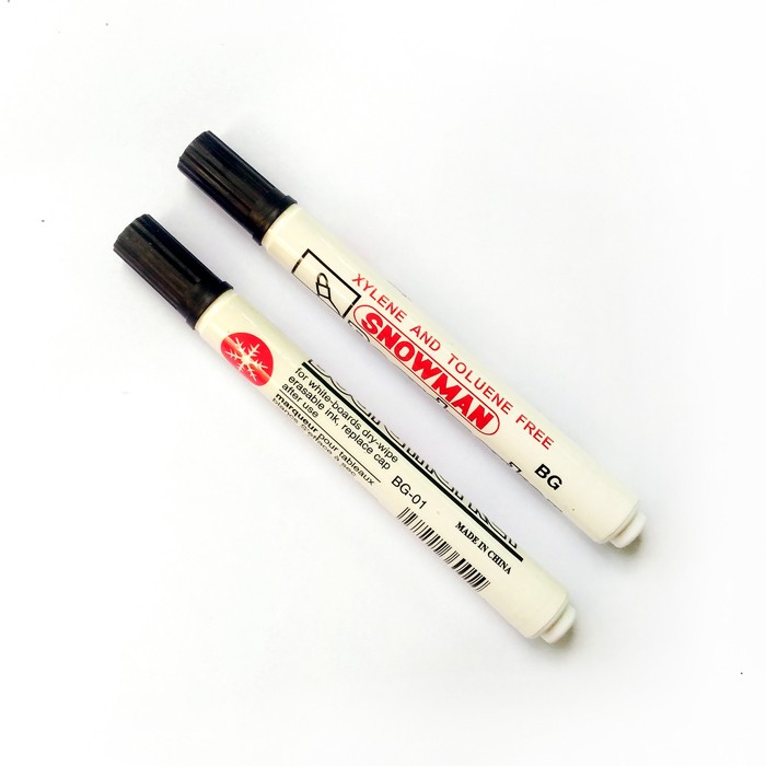 

Spidol Papan Tulis Snowman Whiteboard White Board Marker Boardmarker non Permanen