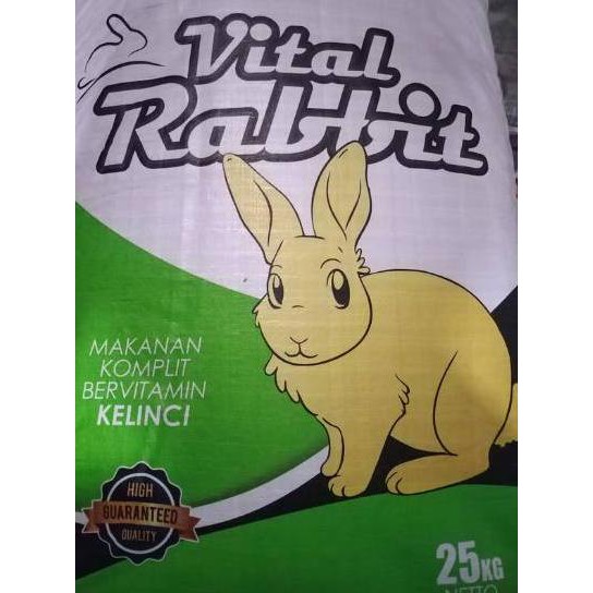 FG5⁑ Makanan Kelinci CITRA / Citrafeed / vital rabbit repack 1 kg Terlaku