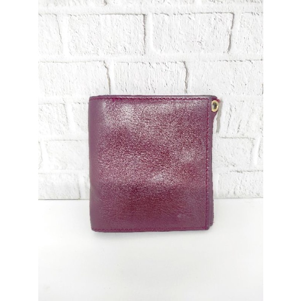 DOMPET LIPAT KECIL DOMPET KULIT WANITA PRELOVED