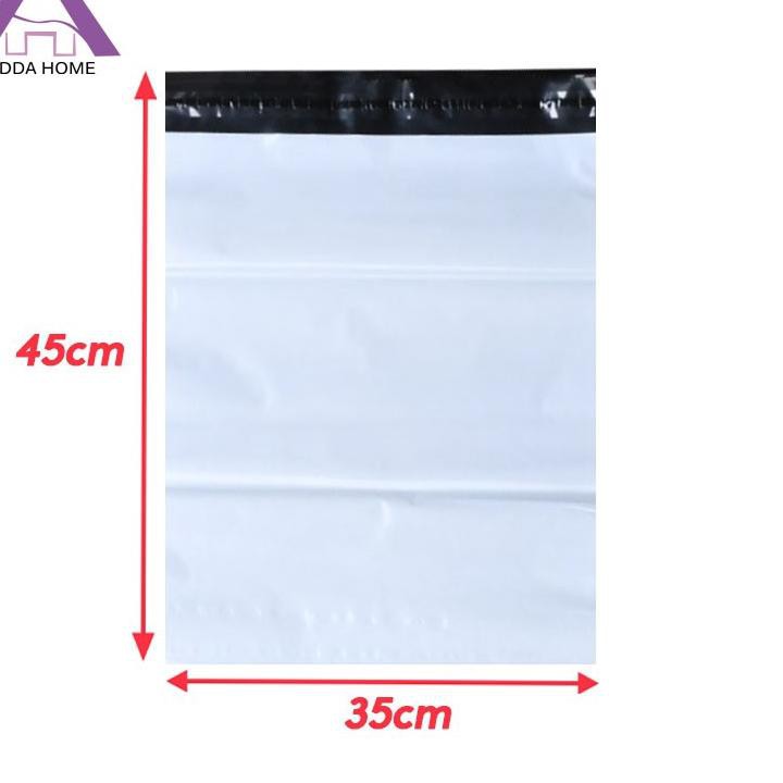 

Jaminan!! Polymailer Plastik Packing Kemasan 35x45 cm Putih - Isi 100pcs