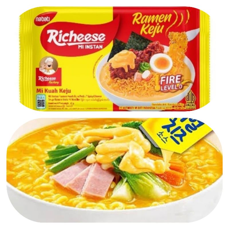 KUAH RAMEN RICHEESE | Mie Keju Richese Nabati | Mi Kuah Richesse Mie Rebus Recheese