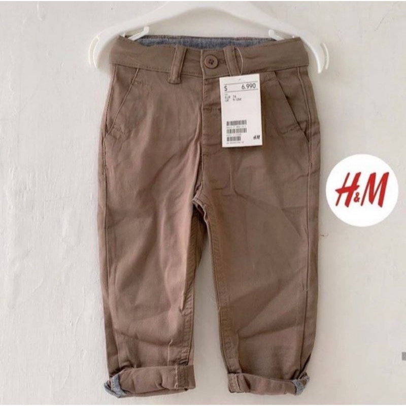 Celana Panjang Anak Laki Laki Celana Anak Cowok Long Pants Chinos HnM Iport Branded