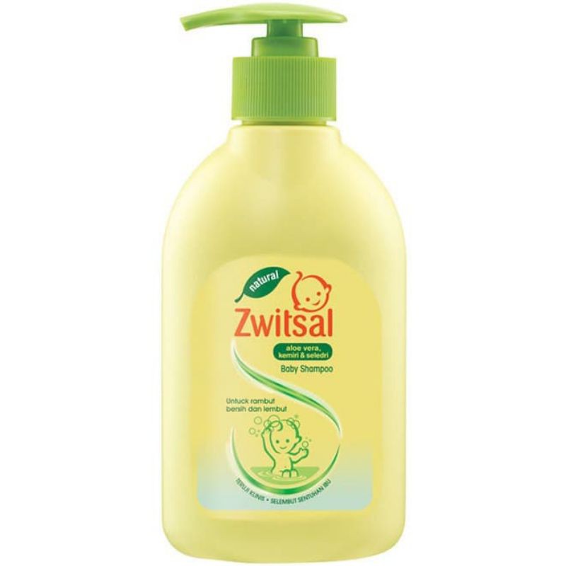 Zwitsal Natural Baby Shampoo Aloe Vera 300ml