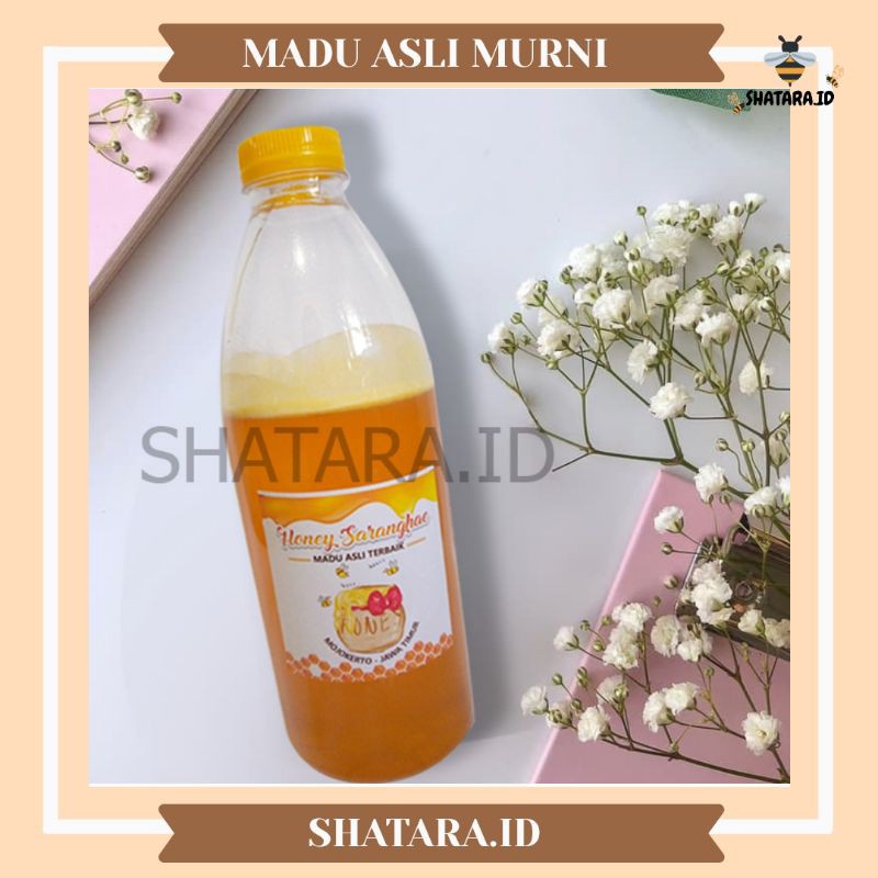 

Madu Asli Madu Murni Mentah Multiflora dari Lebah Alis Mellifera Pure Raw Honey Original 650 gram