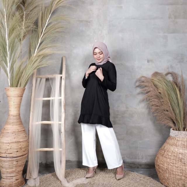 Ruffle tunic
