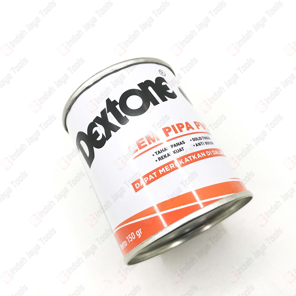 DEXTONE KALENG Lem Pipa pvc 150 GRAM - Lem Paralon Pralon Talang Kran