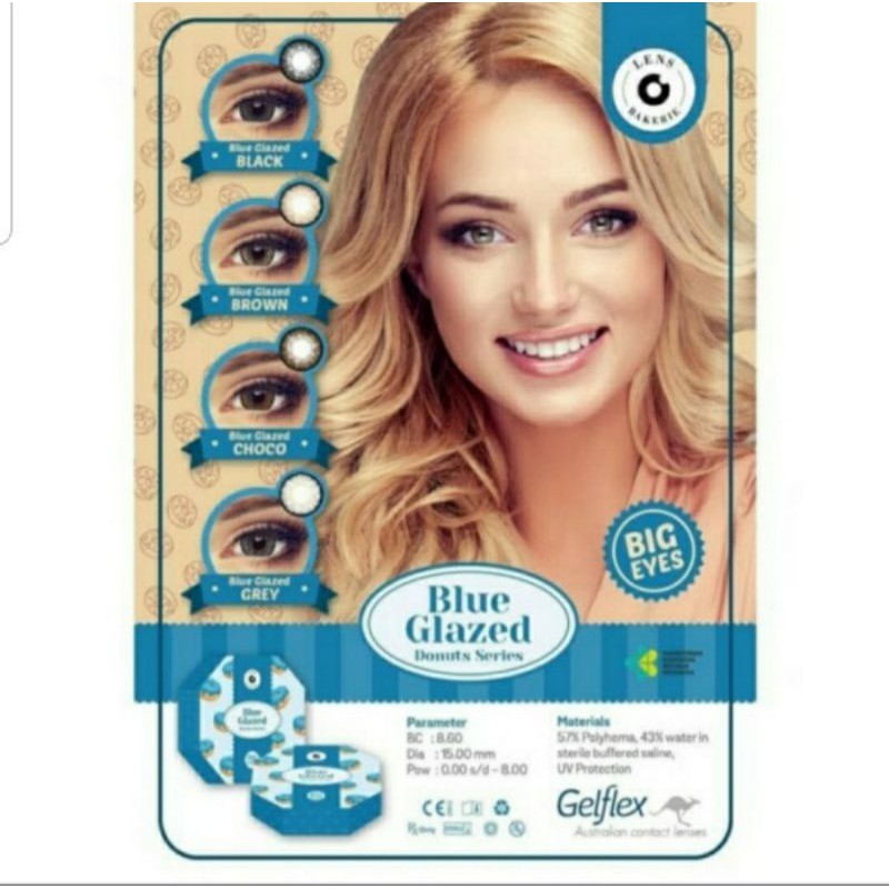 

Softlens warna Gelflex Blue Glazed