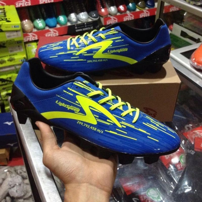SEPATU BOLA SPECS ACCELERATOR LIGHTSPEED FG SE BLUE YELLOW