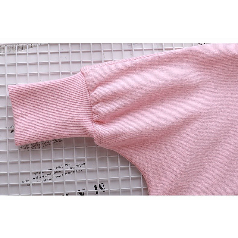 BABYLOVANTA - sweater + legging strip belang / baju baby import motif  PINK &amp; UNGU SWEATER baby usia 0-5 tahun