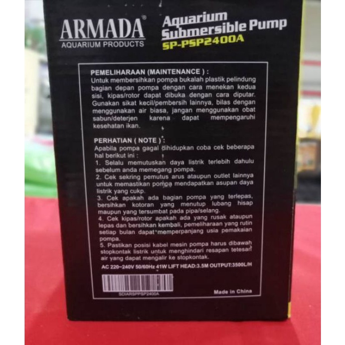 PROMO MURAH Pompa Kolam ARMADA SP PSP 2400A