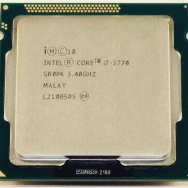 Prosesor intel i7 3770 3,4ghz soket 1155