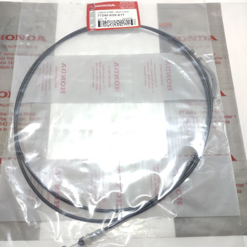 KABEL TALI JOK SADEL HONDA BEAT VARIO 125 SCOOPY GENIO ORIGINAL