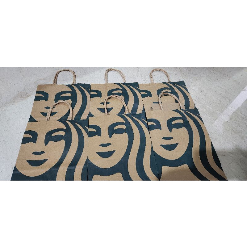 

Paperbag starbuck ukuran M