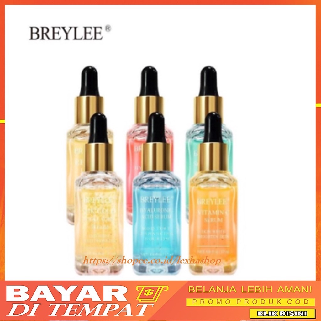 Breylee Serum Wajah Vitamin C Hyaluronic Acid Rose Hydrating Soothing Retinol BR03