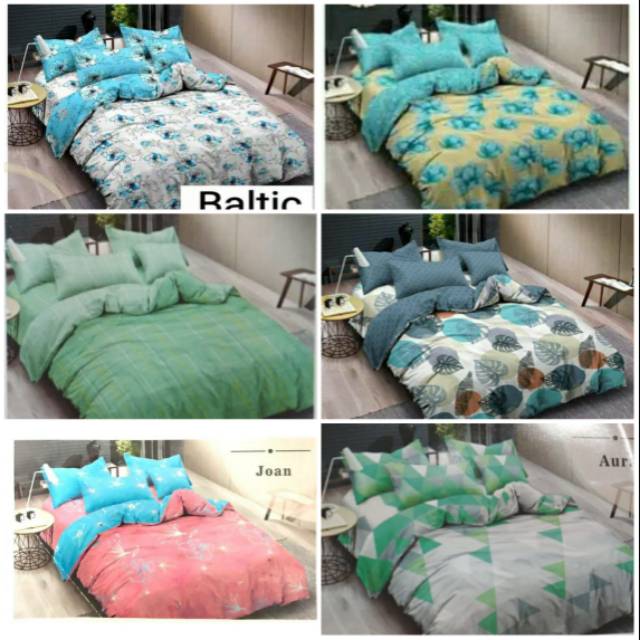 Sprei Valery Quincy Tinggi 30cm Uk 180x200