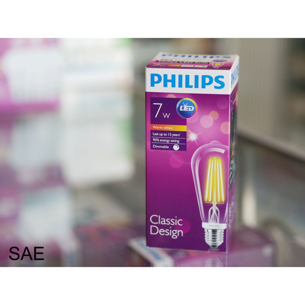 lampu led classic philips 7 watt model panjang