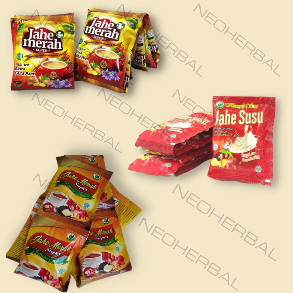 

Jahe Merah Kencono Sari Plus Gula Aren Sachet Termurah