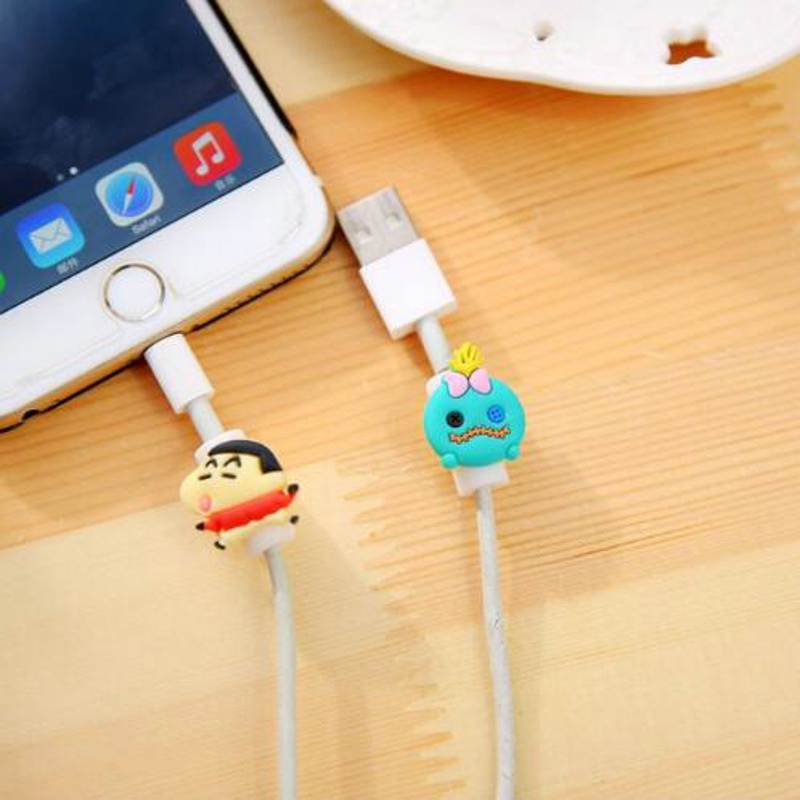 10pcs / lot Pelindung Kabel Data USB Untuk iPhone 11 / 11pro