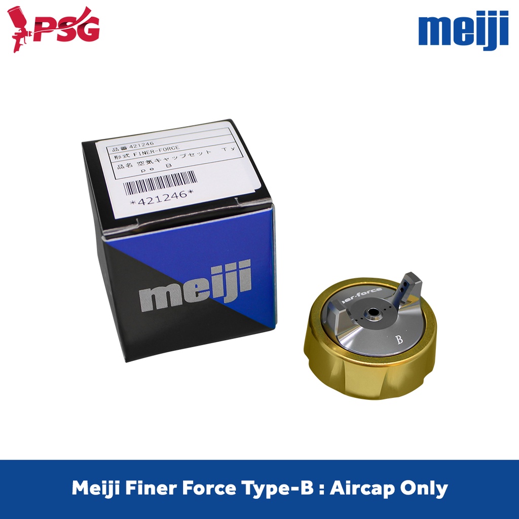 Meiji Finer Force Spraygun Aircap Set Sparepart