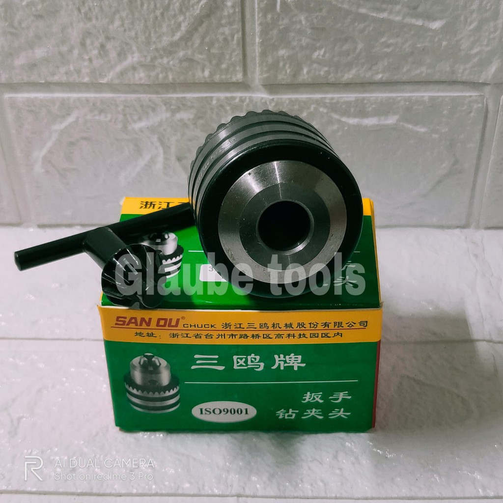 Promo Murah Kepala Bor 16mm B16 3.0-16mm Drill Chuck 16mmb16 Kepala Mesin Bor