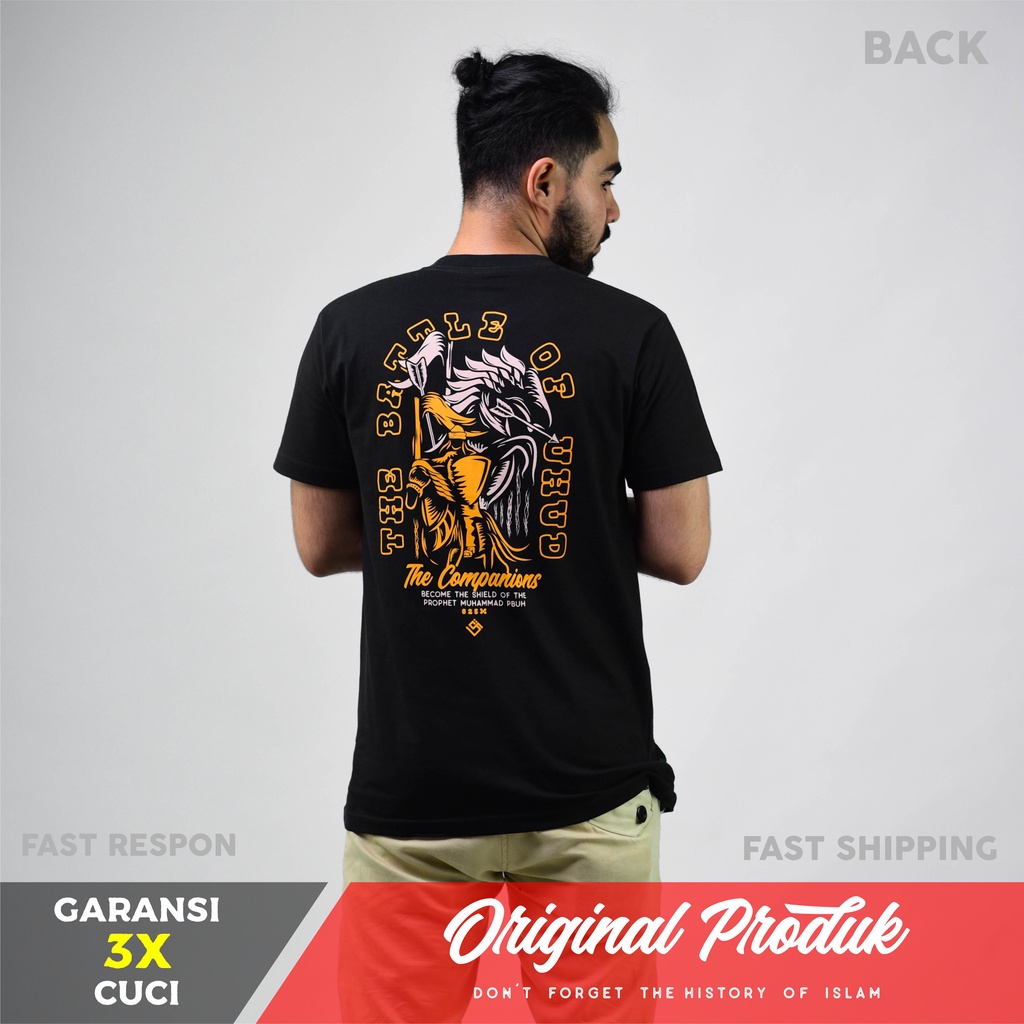 Kaos Qaf PERANG UHUD - Original Kaos Qaf Moeslem Apparel