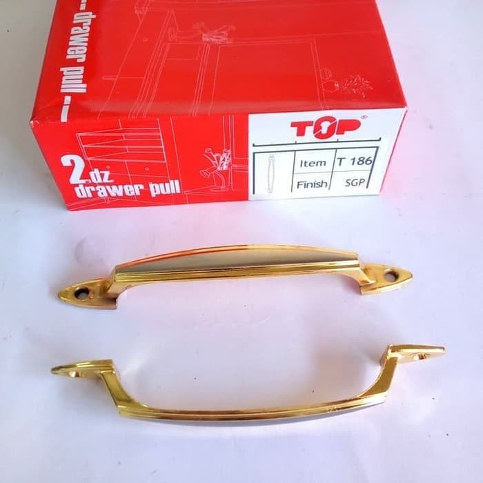 khrsma-Pegangan handel laci Top T 186 Kuning Tarikan Lemari Kitchen Set