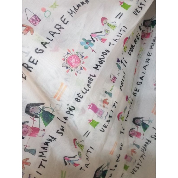 Kain organza/bahan organdi dove/organdi/organza motif