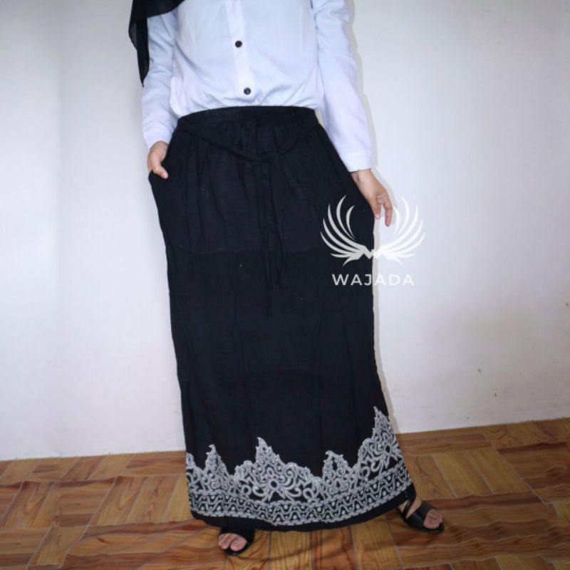 ROK NENG SANTRI - SARUNG GOYOR STELAN TUNIK ROK BAHAN GLOYOR SANTRIWATI