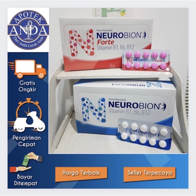 Neurobion Forte strip - Neurobion Putih Strip