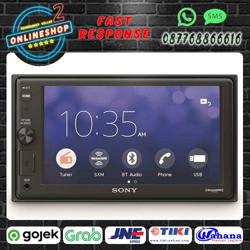 Sony XAV-AX1000 Double din Tape mobil Sony Ori Apple carplay Auto