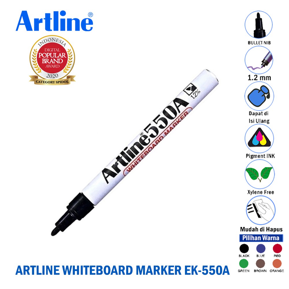 

ARTLINE EK-550A SPIDOL WHITEBOARD MARKER 1.2MM