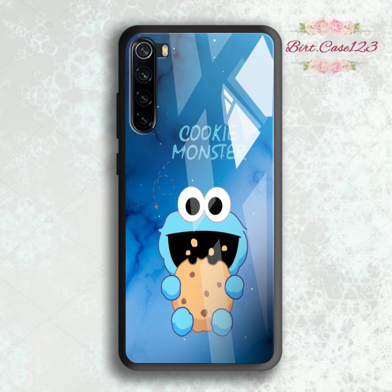 BC Case casing silikon softcase gambar COOKIES MONSTER back case glass oppo a3s a31 a7 f9 a5s a71